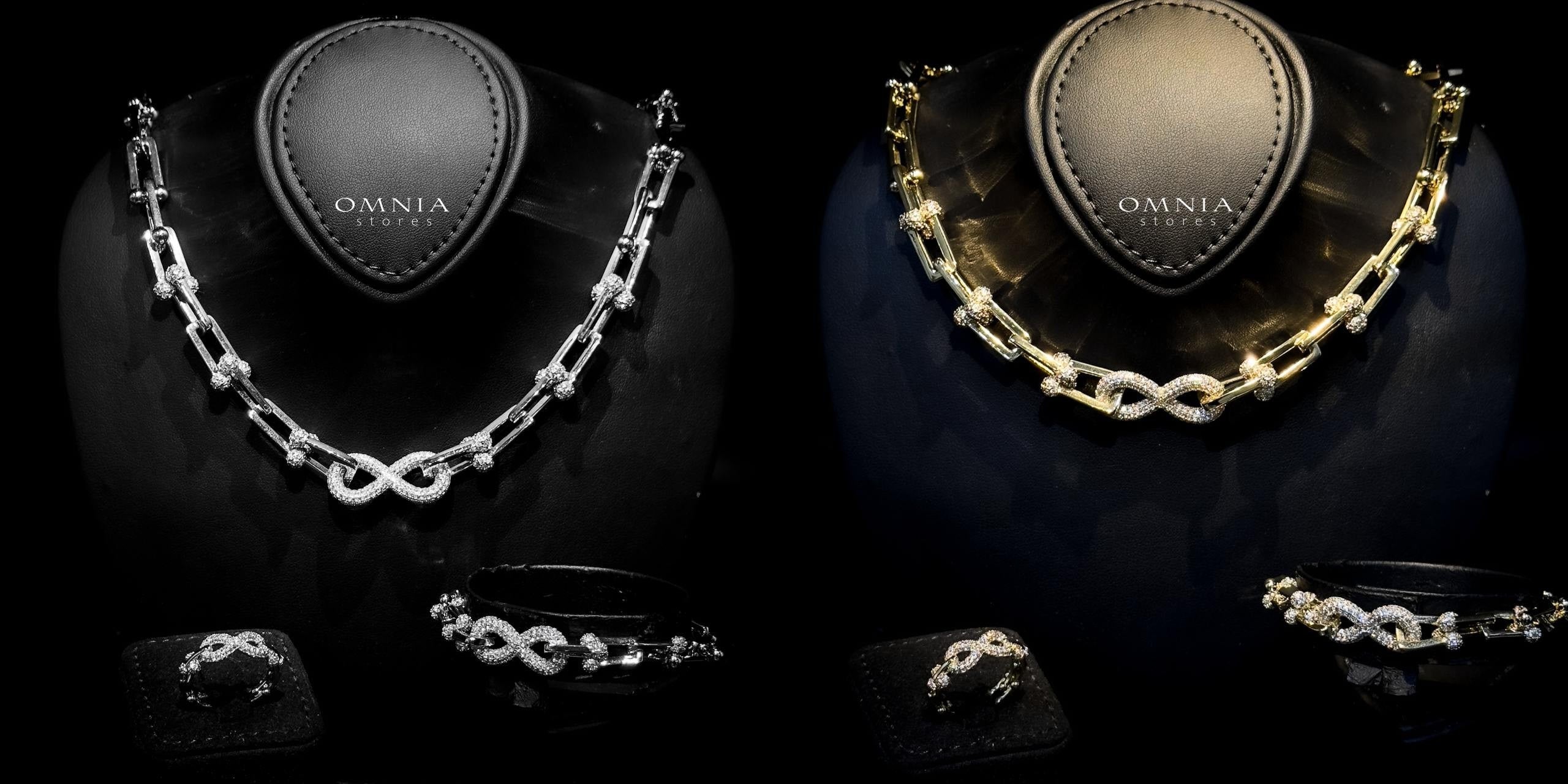Omnia’s Infinity Chains Bridal Set: A Symbol of Eternal Love and Middle Eastern Elegance