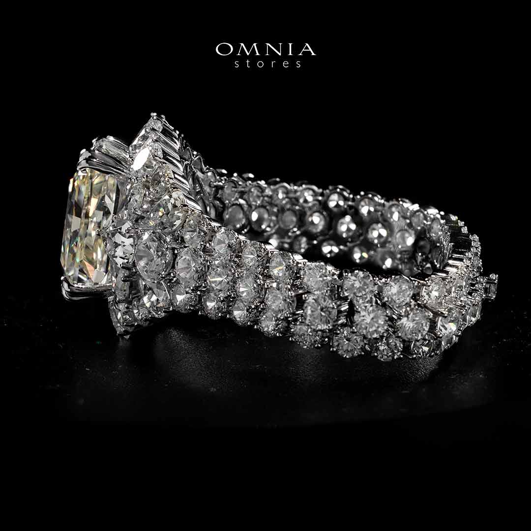 Nahid Yellow Silver Bracelet In 925 Silver High Quality Certified Lab Crafted Stones