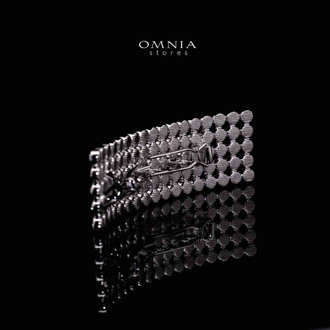 Omnia Afraa White Hair Clip In 925 Silver High Quality Lab Crafted Stones - OMNIASTORES UAE