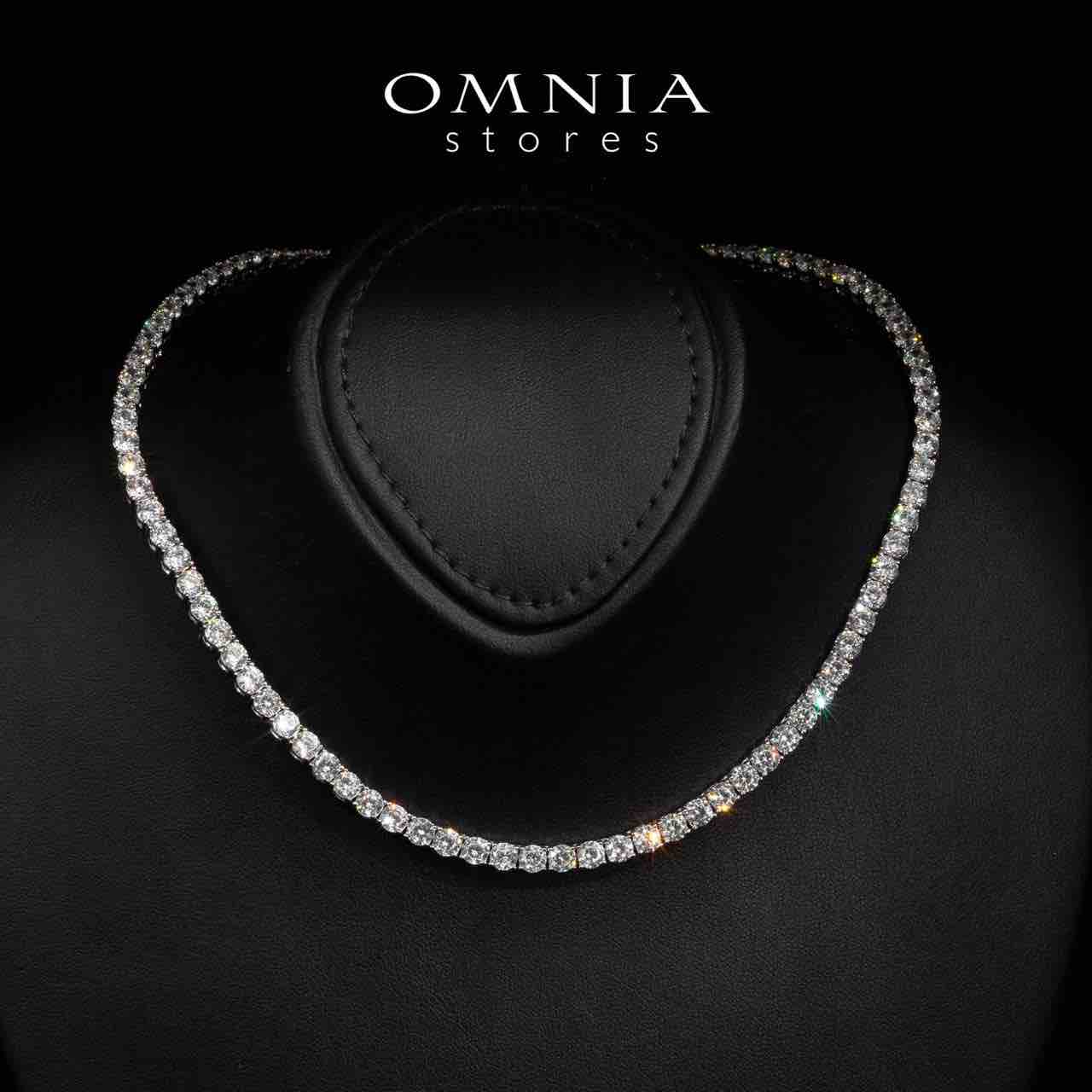 Omnia Ellen White Luxury Bridal Full Set in High Quality Rhodium Plated Zircon Stones - OMNIASTORES UAE