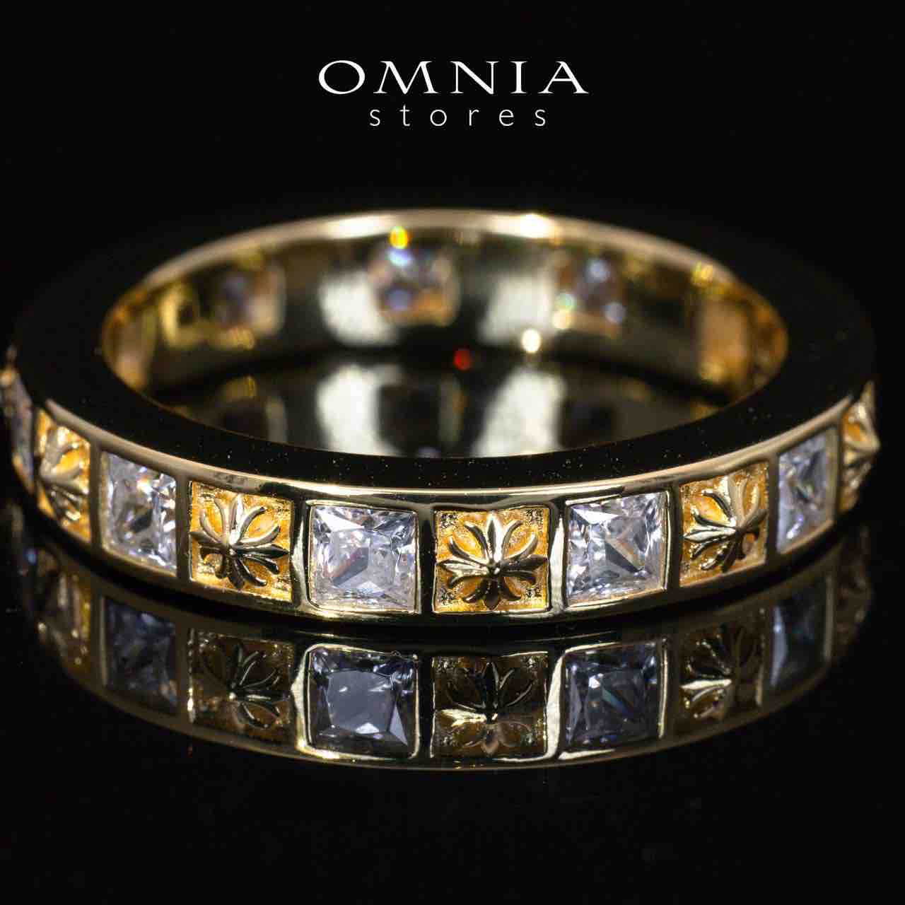 Della Gold Certified Lab Crafted Ring With High Quality 925 Silver - OMNIASTORES UAE