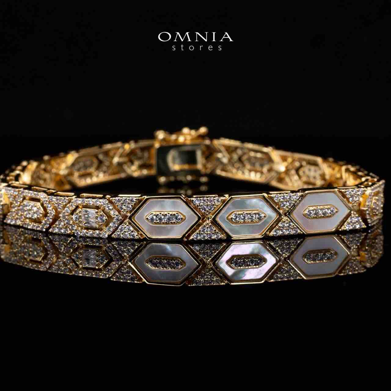 Raya Gold Luxury Bridal Full Set Accessories in High Quality Zircon Stone in Rhodium Plated - OMNIASTORES UAE