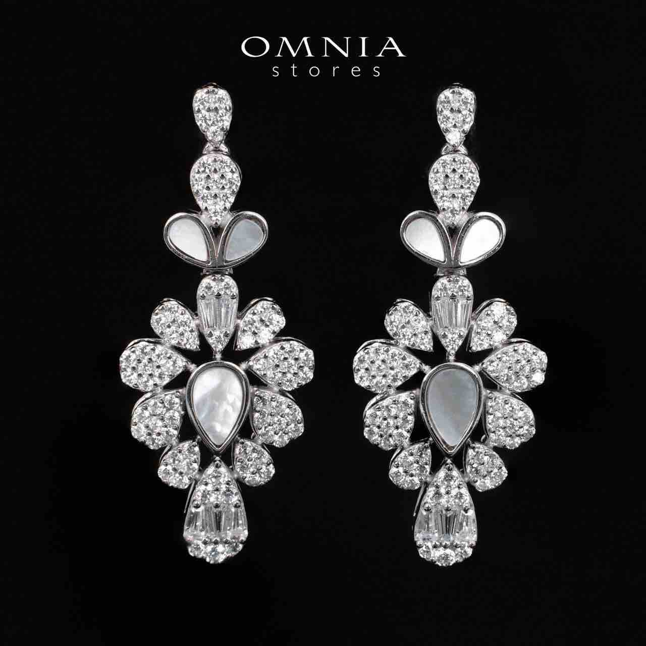 Alora White Bridal Full Set in 925 Silver High Quality Simulated Diamonds - OMNIASTORES UAE