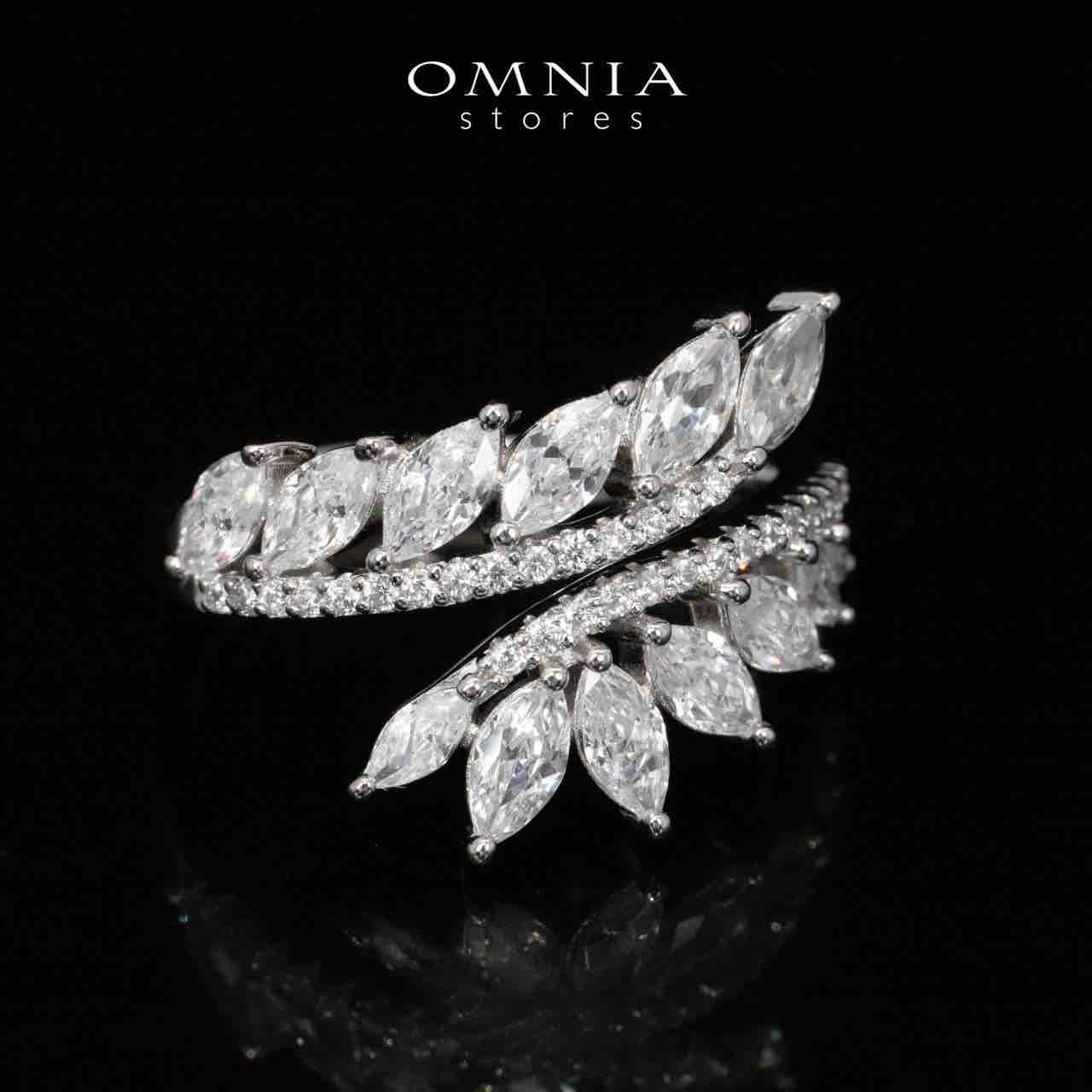 Claire White Bridal Full Set in 925 Silver High Quality Simulated Diamonds - OMNIASTORES UAE