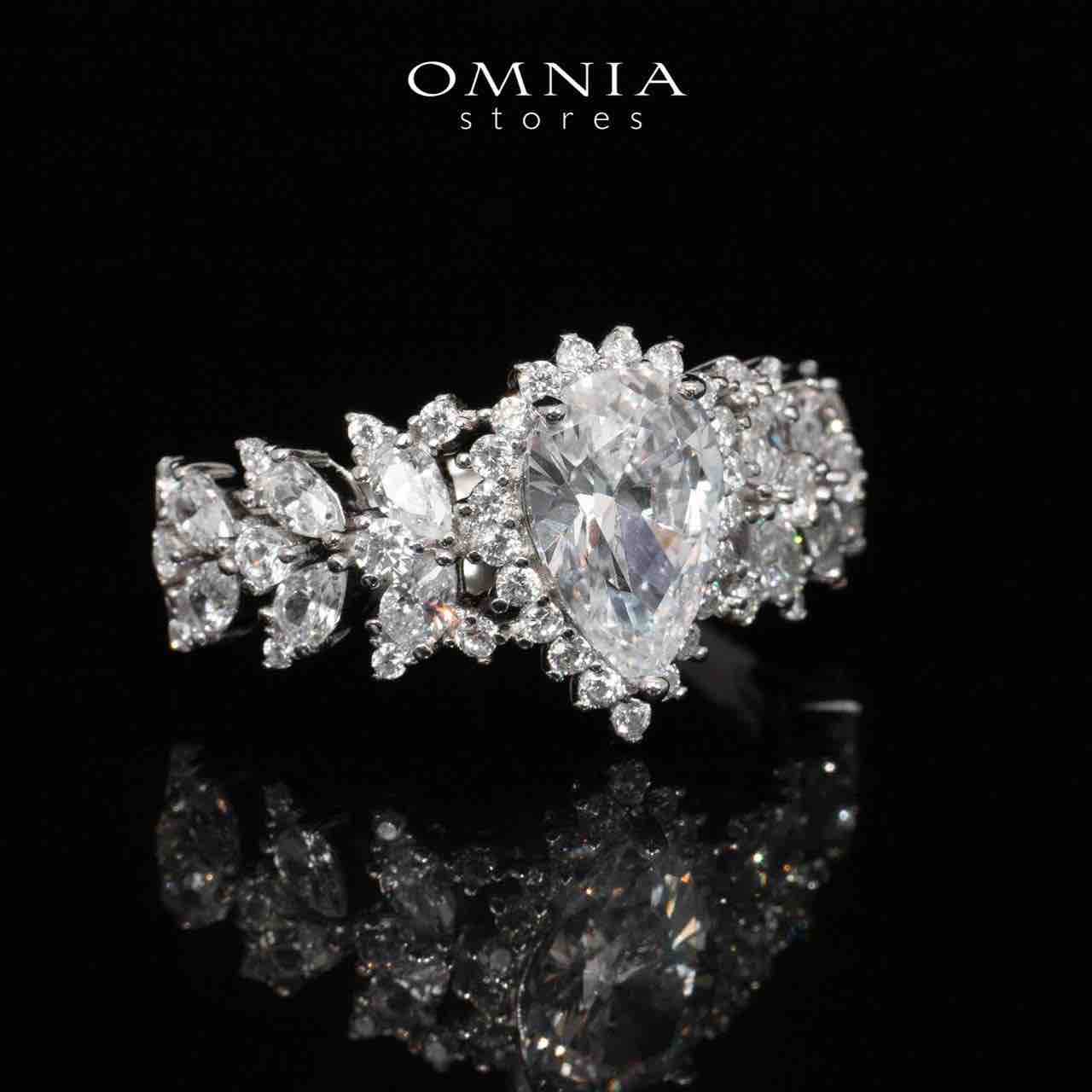 Lyra White Bridal Choker Full Set in 925 Silver High Quality Simulated Diamonds