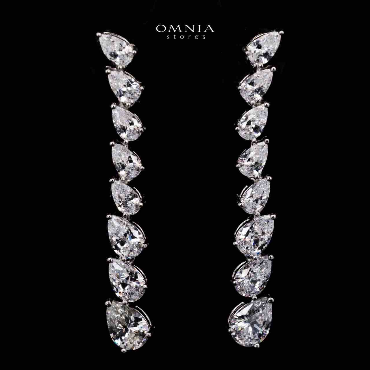 Ailyn White Choker Bridal Full Set in 925 Silver High Quality Simulated Diamonds