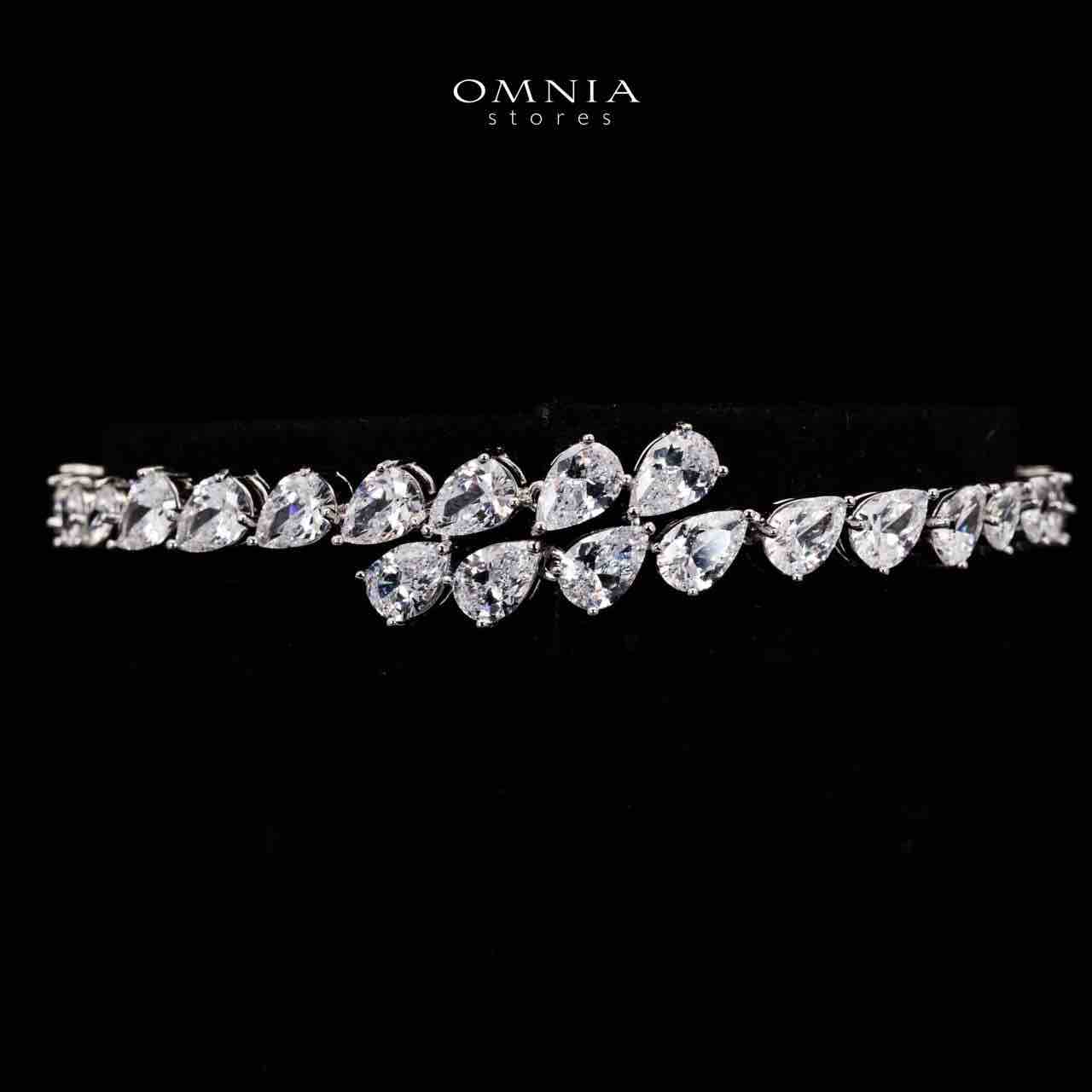 Ailyn White Choker Bridal Full Set in 925 Silver High Quality Simulated Diamonds