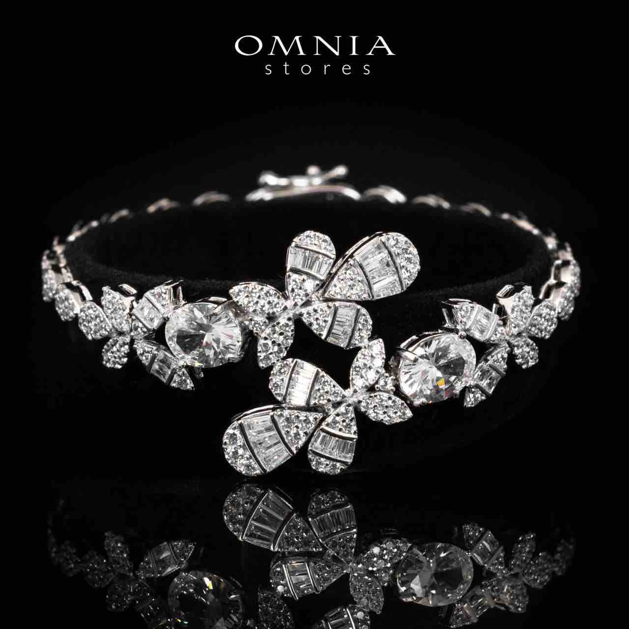 Elaine White Bridal Full Set in 925 Silver High Quality Simulated Diamonds