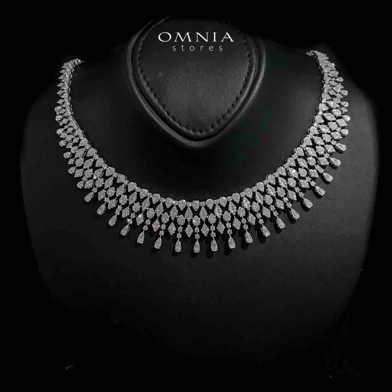 Laurel White Bridal Full Set in 925 Silver High Quality Simulated Diamonds