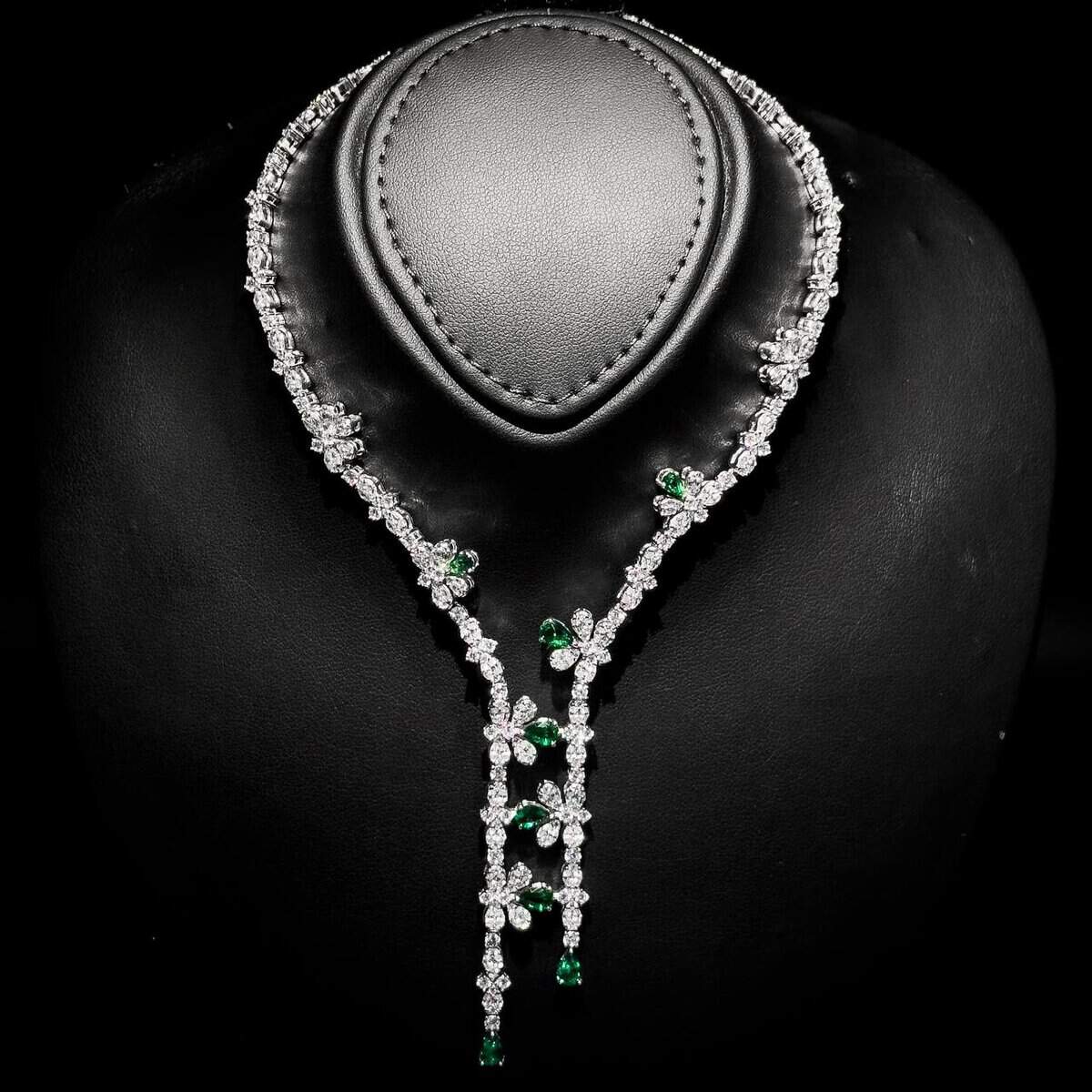 Omnia Lubna Green Silver Full Set - OMNIASTORES UAE