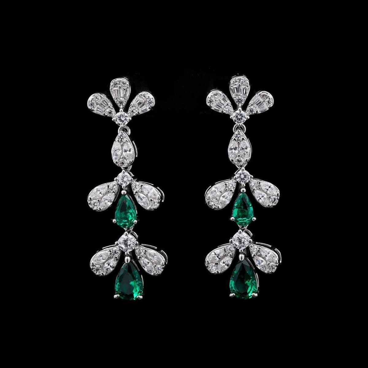 Omnia Lubna Green Silver Full Set - OMNIASTORES UAE