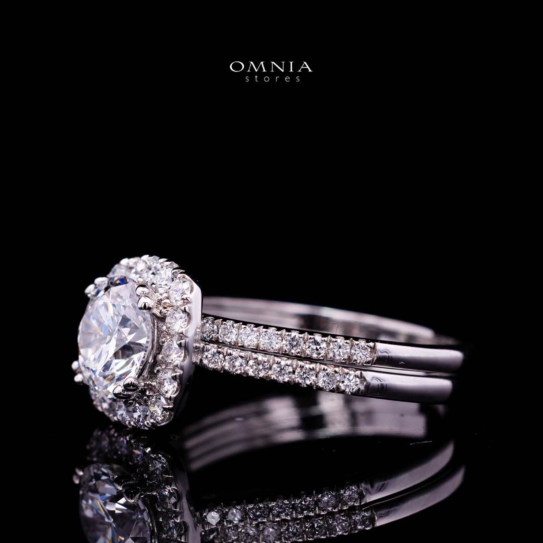 Neila Lab Grown Stones With IGI Certified Princess Cut D VVS 2 White Ring in 925 Silver High Quality 1.5ct