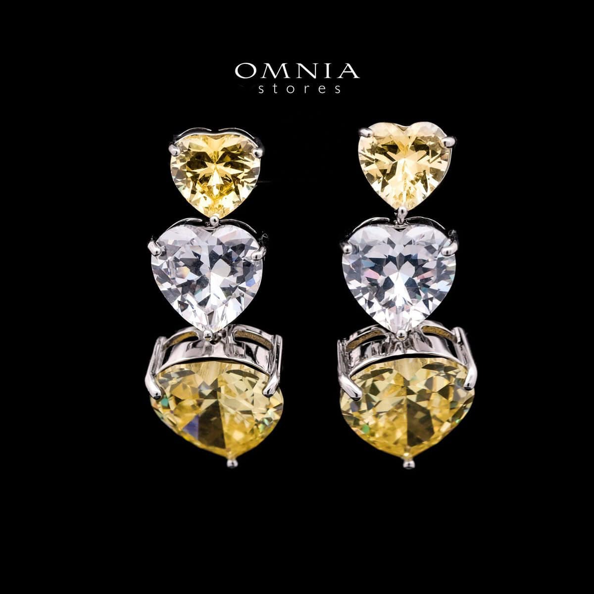 Omnia Donatella Yellow Bridal Full Set in High Quality Simulated Diamonds - OMNIASTORES UAE