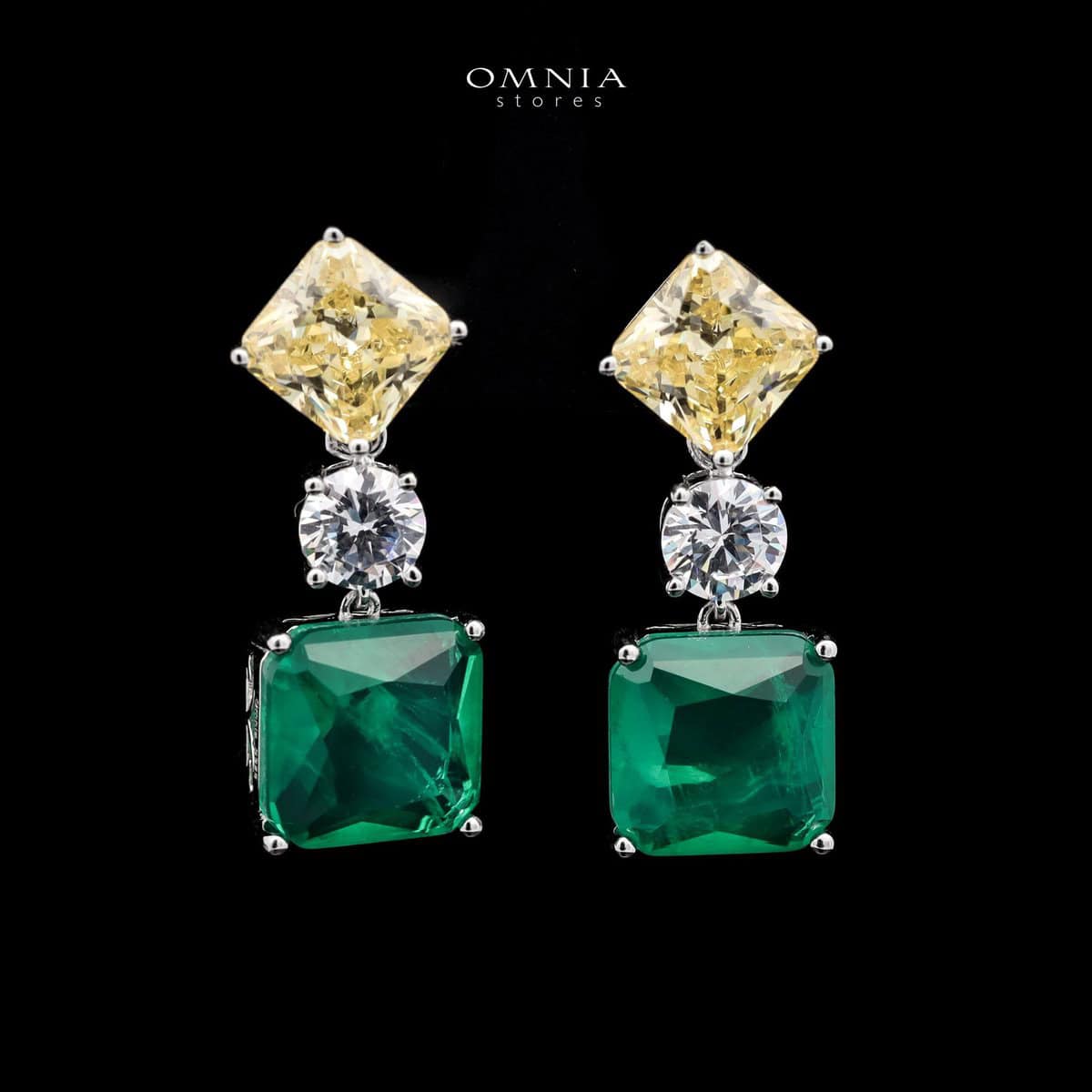 Omnia Salwa Necklace & Earrings - OMNIASTORES UAE