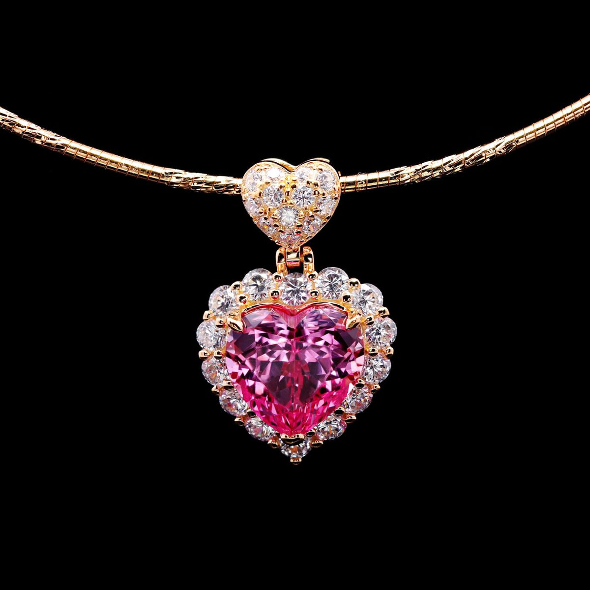 Mikaela Collar Necklace with Certificate | High-Quality Simulated Diamonds in 925 Sterling Silver