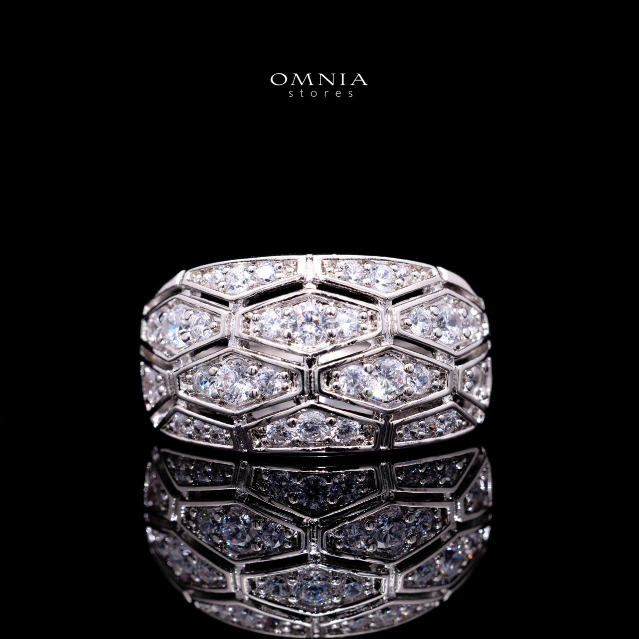 Coleen Luxury Bridal Full Set with High-Quality Simulated Diamonds – Rhodium Plated