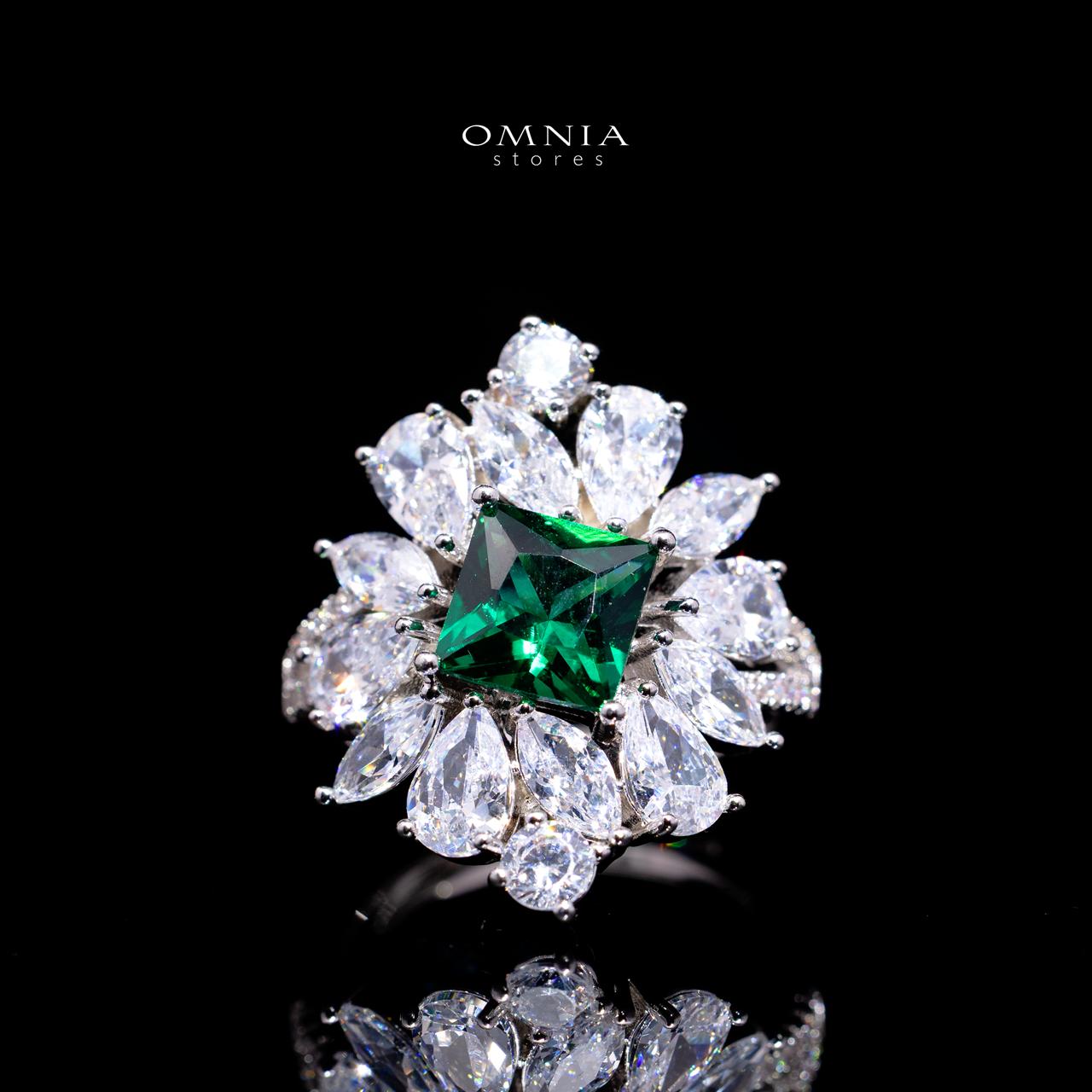 Christine Green Luxury Bridal Full Set with High-Quality Simulated Diamonds – Rhodium Plated