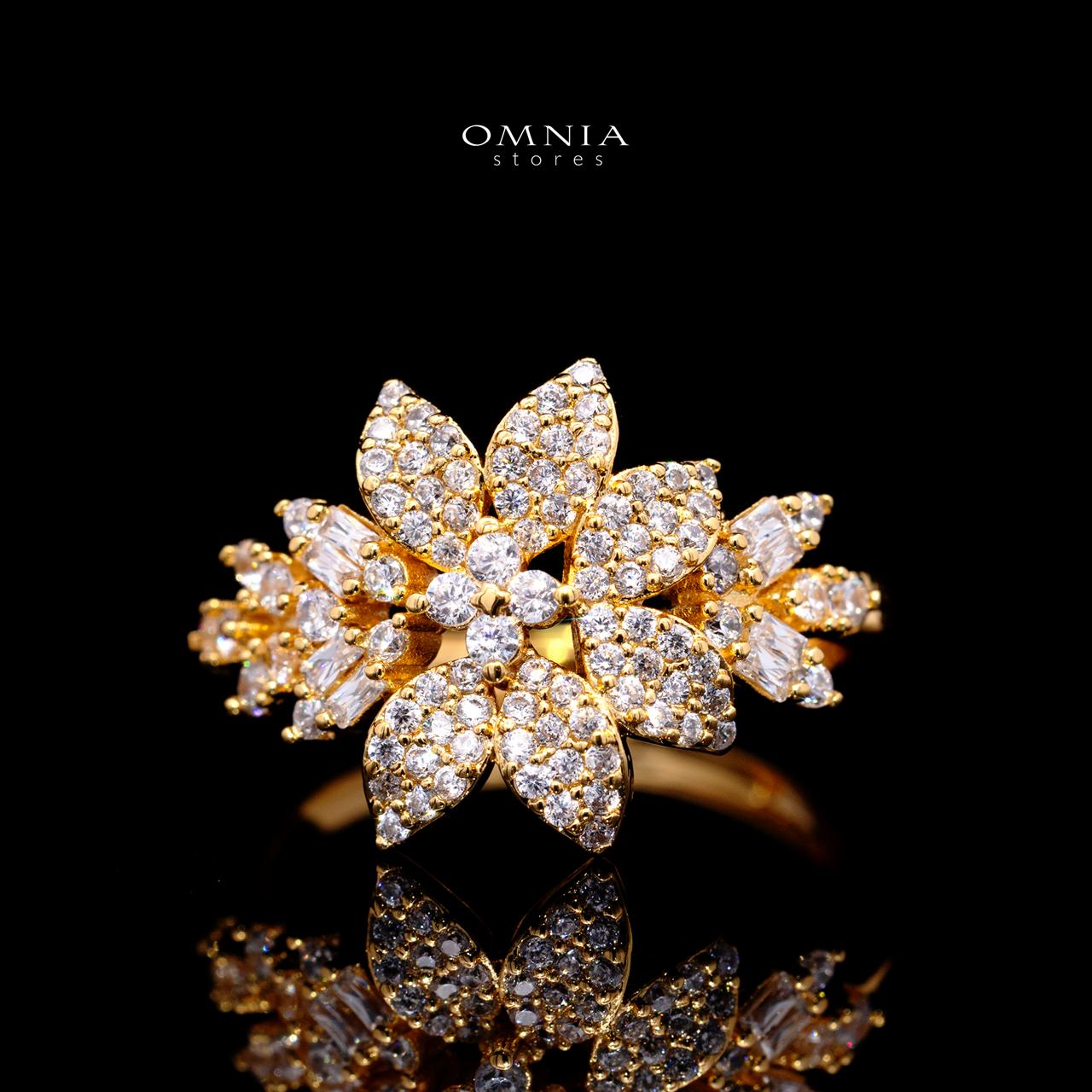 Farrah Gold Luxury Bridal Full Set with High-Quality Simulated Diamonds – Rhodium Plated