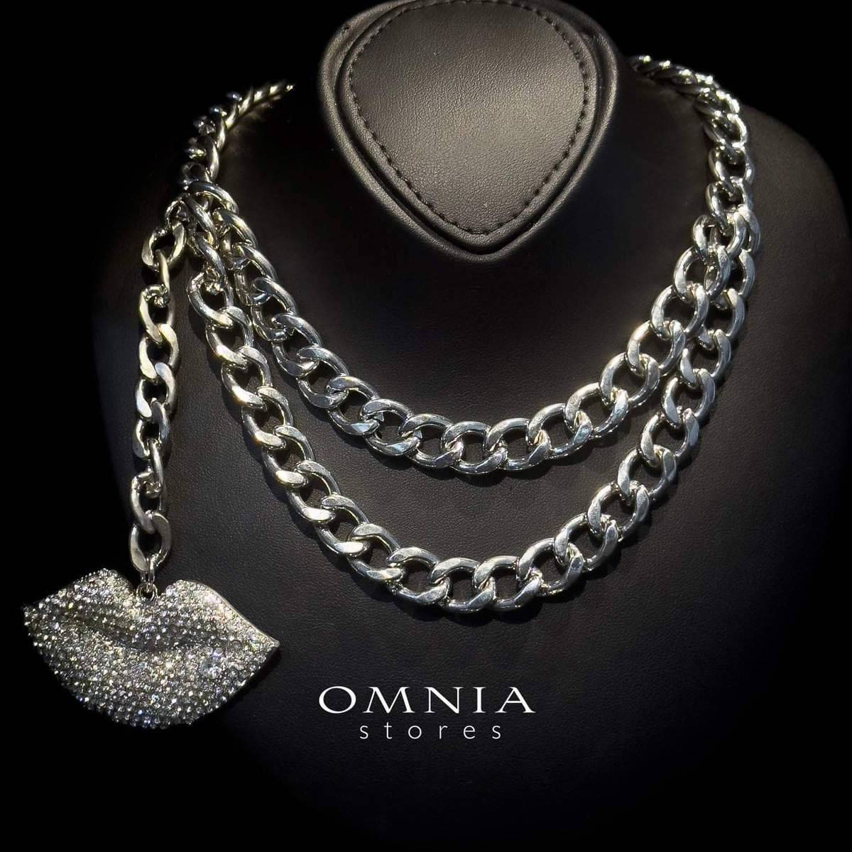 Omnia Dalal Necklace High Quality Fashion Accessories with Paper box - OMNIASTORES UAE
