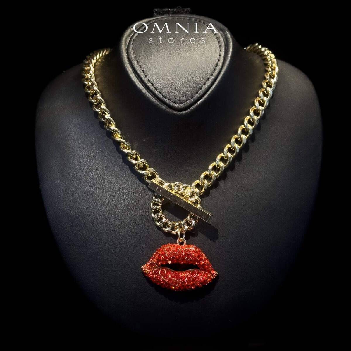Omnia Lamia Necklace High Quality Fashion Accessories with Paper box - OMNIASTORES UAE