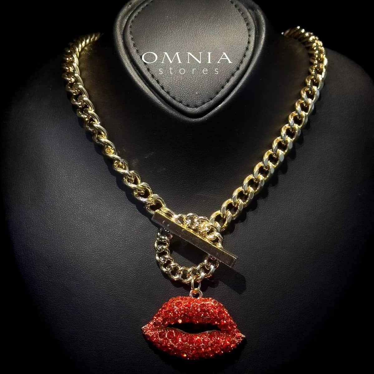 Omnia Lamia Necklace High Quality Fashion Accessories with Paper box - OMNIASTORES UAE