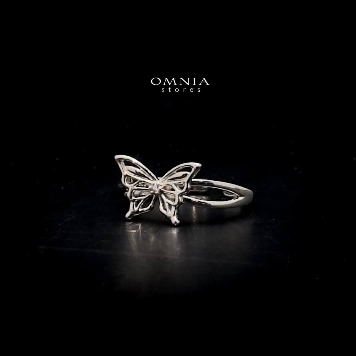 Omnia Aaliyah Butterfly Ring in High Quality 925 Silver - OMNIASTORES UAE