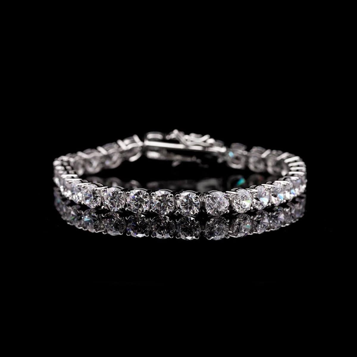 Omnia Engy 5mm Tennis Bracelet in 92.5 Silver High Quality Simulated diamonds - OMNIASTORES UAE