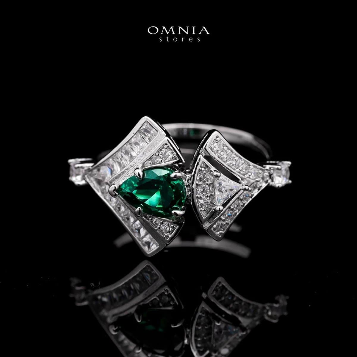 Omnia Elizabeth Emerald Grace Bridal Full Set - OMNIASTORES UAE