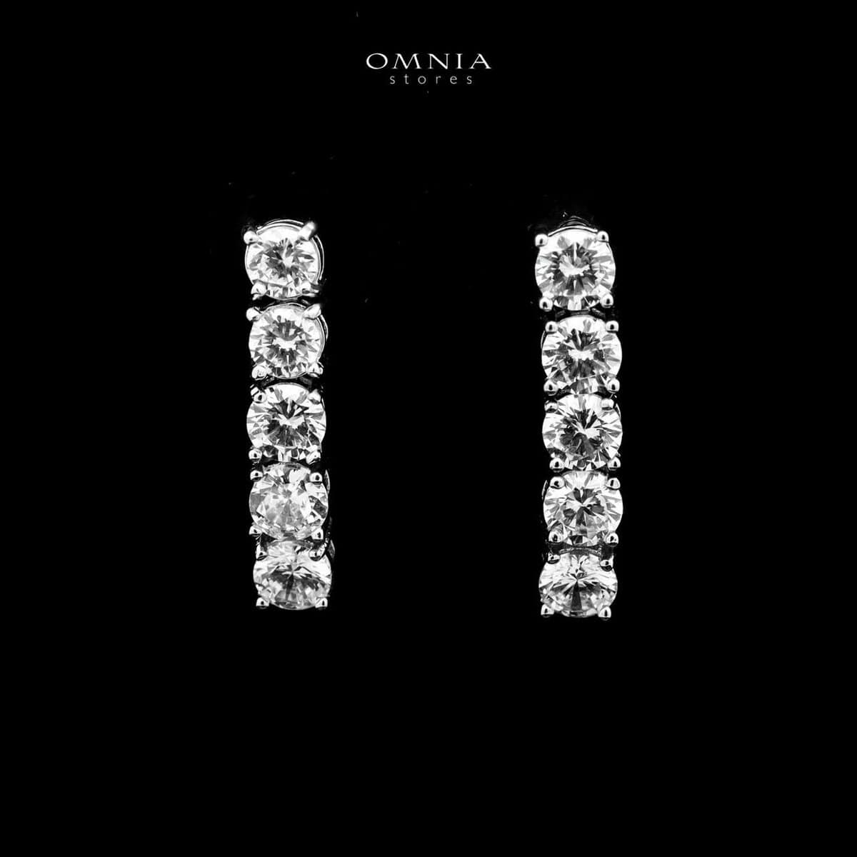 Omnia Hessa White Bridal Full Set in High Quality Simulated Diamonds - OMNIASTORES UAE