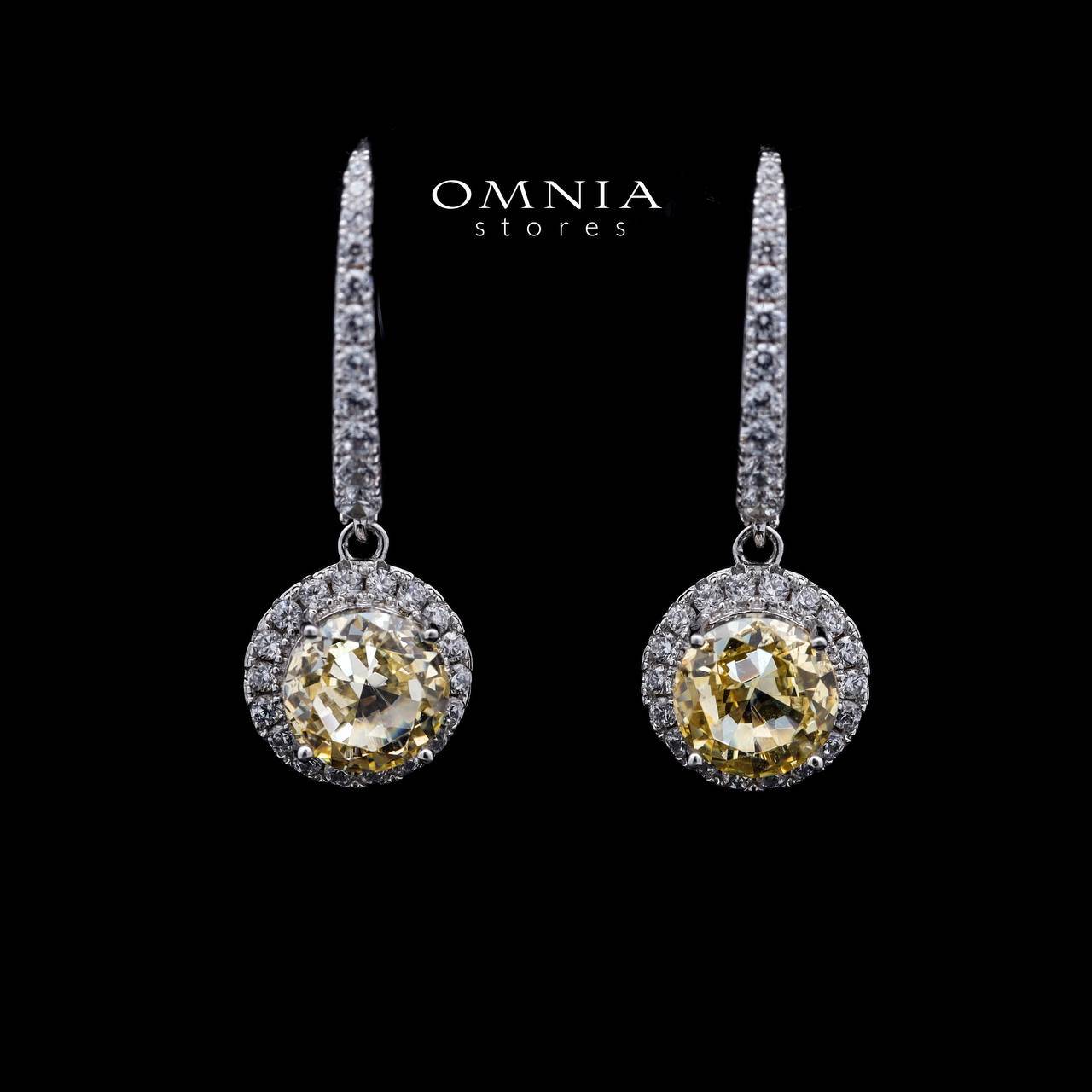 Omnia Yara Yellow Set in 925 Silver with High-Quality Ice Cut Stones - OMNIASTORES UAE