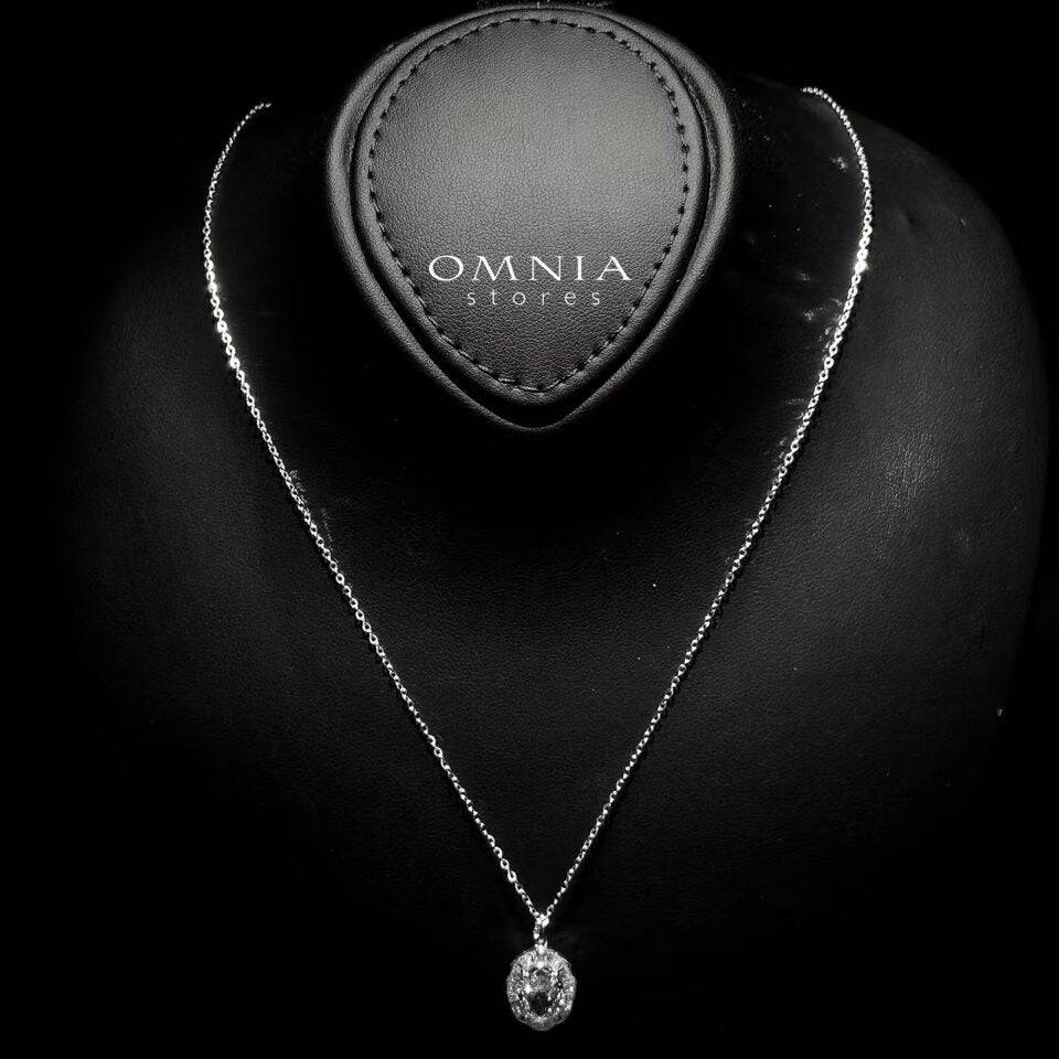 Omnia Camila White Set in 925 Silver with High-Quality Ice Cut Stones - OMNIASTORES UAE