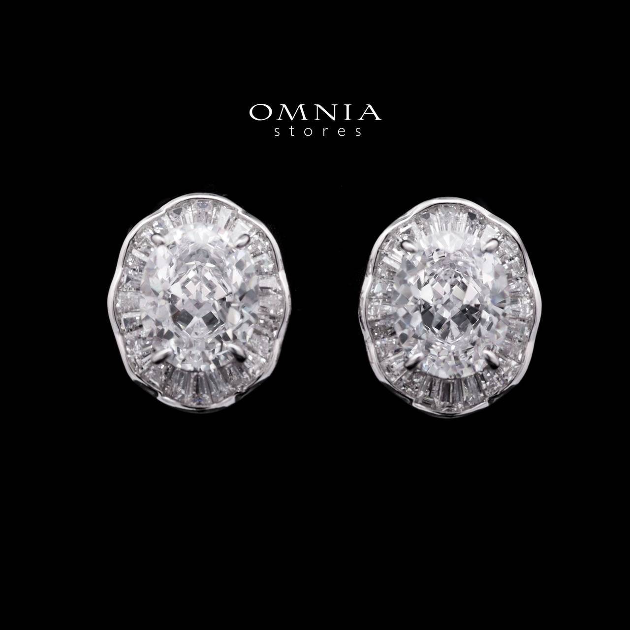 Omnia Camila White Set in 925 Silver with High-Quality Ice Cut Stones - OMNIASTORES UAE
