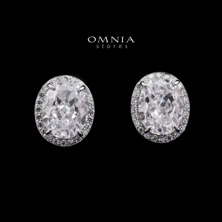 Omnia Lucia White Set in 925 Silver with High-Quality Ice Cut Stones - OMNIASTORES UAE
