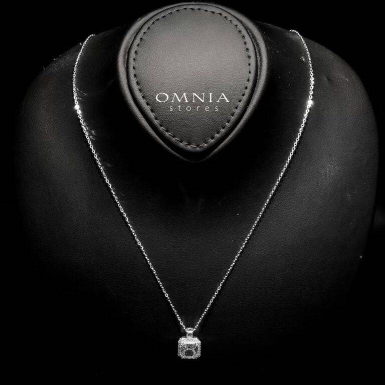 Omnia Sofia White Set in 925 Silver with High-Quality Ice Cut Stones - OMNIASTORES UAE
