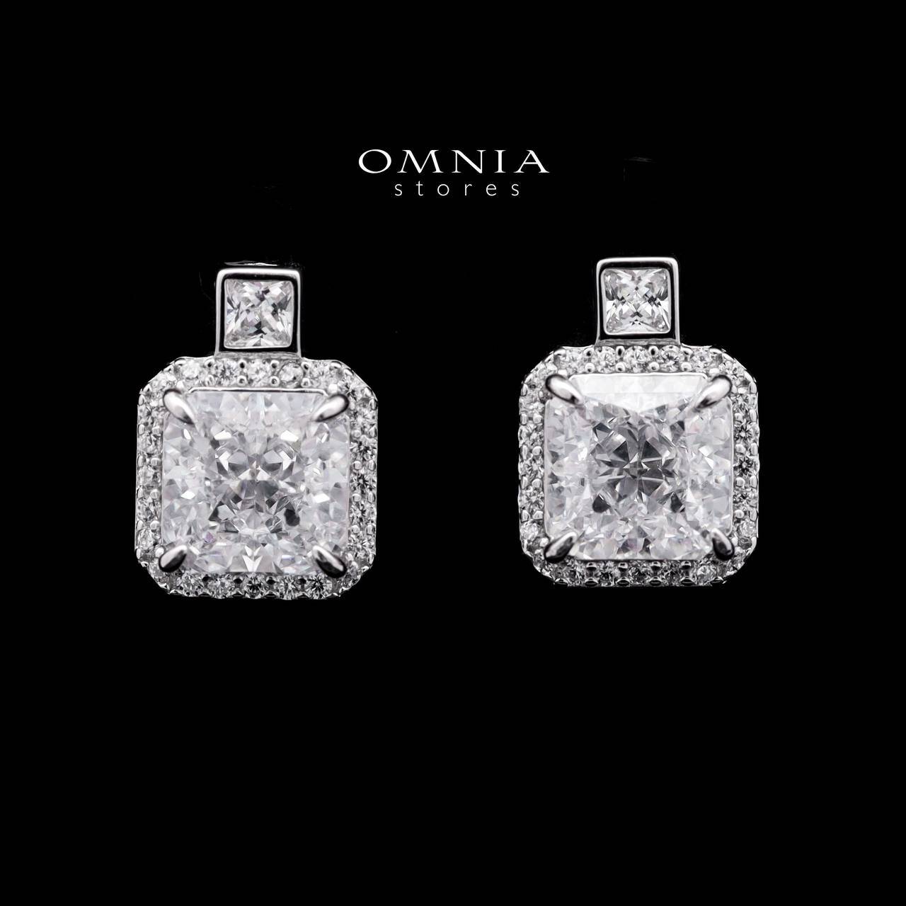 Omnia Sofia White Set in 925 Silver with High-Quality Ice Cut Stones - OMNIASTORES UAE