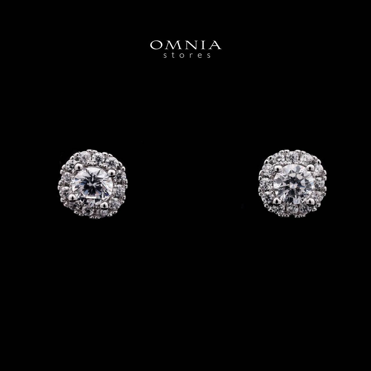 Omnia Tahani White Set in 925 Silver with High-Quality Zircon Stones - OMNIASTORES UAE