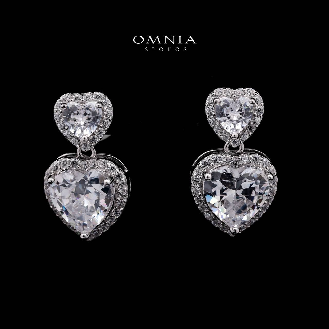 Omnia Nisreen White Set in 925 Silver with High-Quality Zircon Stones - OMNIASTORES UAE