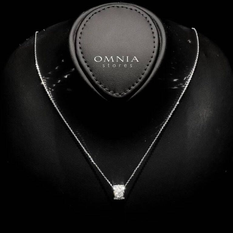 Omnia Celeste White Set in 925 Silver with High-Quality Zircon Stones - OMNIASTORES UAE