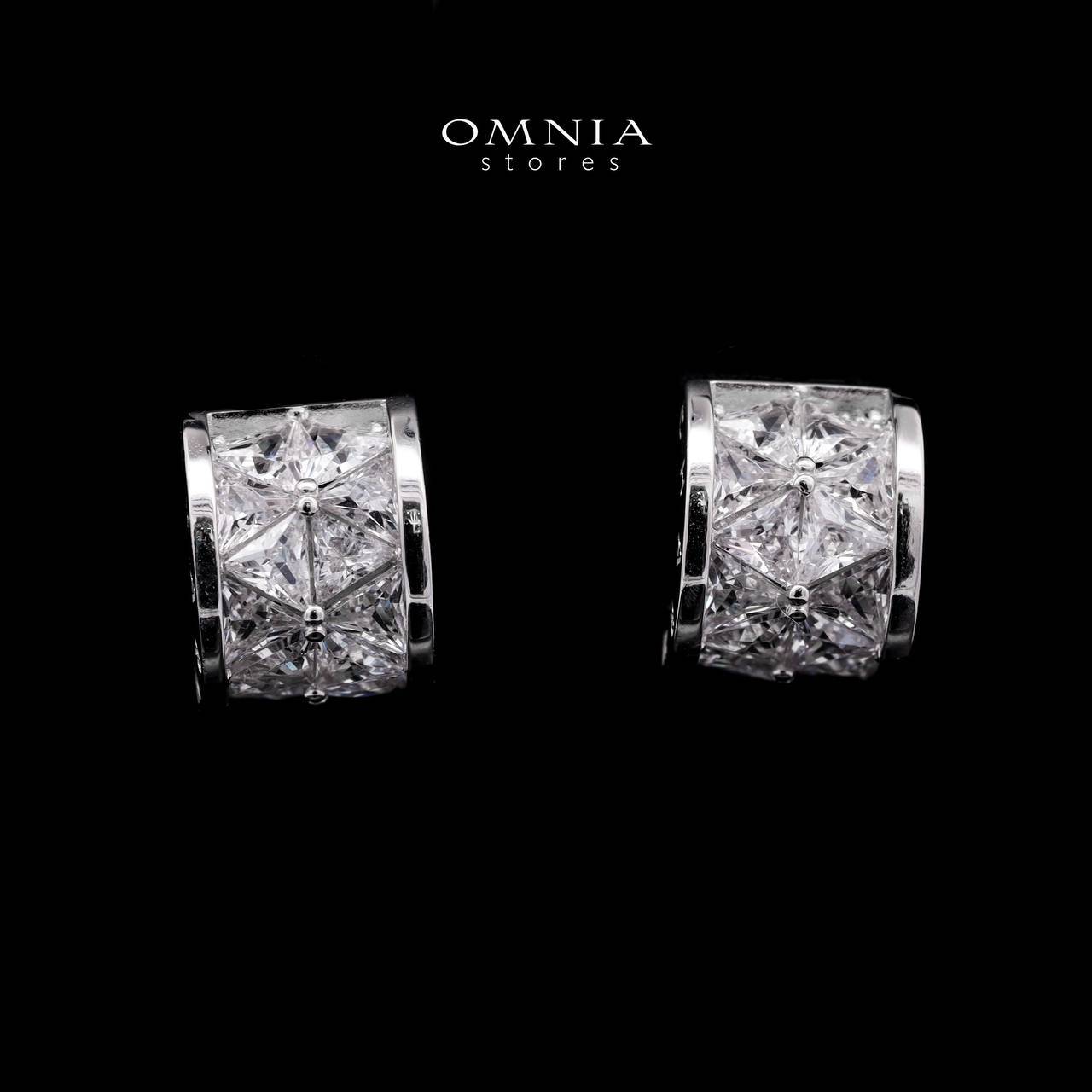 Omnia Celeste White Set in 925 Silver with High-Quality Zircon Stones - OMNIASTORES UAE