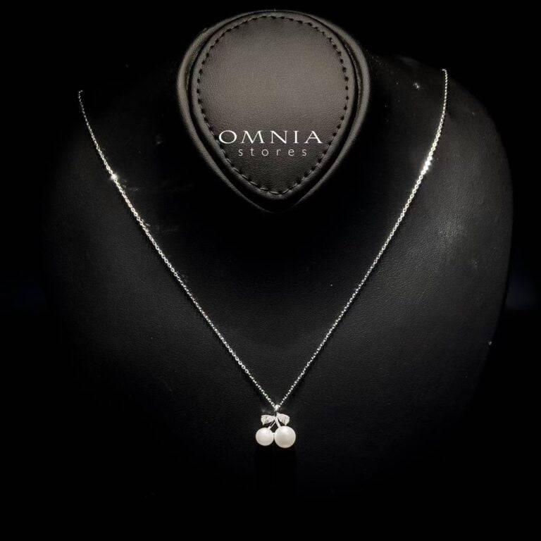 Omnia Liliana White Set in 925 Silver with High-Quality Zircon Stones - OMNIASTORES UAE