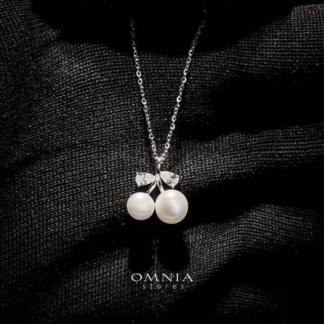 Omnia Liliana White Set in 925 Silver with High-Quality Zircon Stones - OMNIASTORES UAE