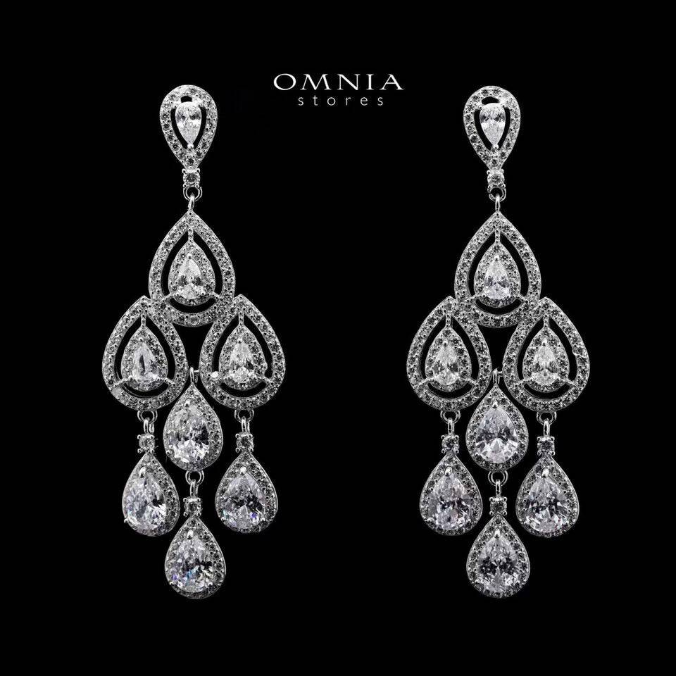 Omnia Farren White Set in 925 Silver with High-Quality Zircon Stones - OMNIASTORES UAE