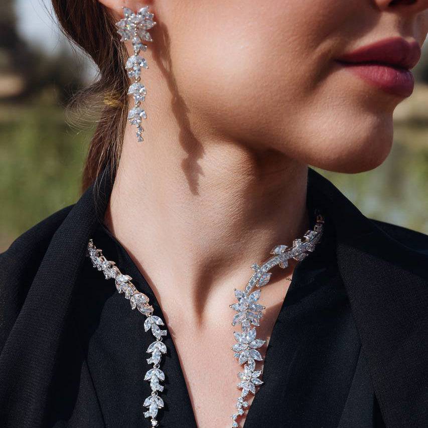 Omnia Abla White Bridal Set – A Timeless Statement of Elegance - OMNIASTORES UAE