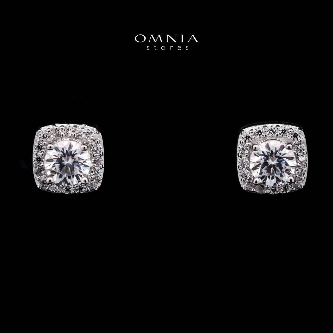 Omnia Zahra White Set in 92.5 Silver with High-Quality Iced Cut Stone - OMNIASTORES UAE