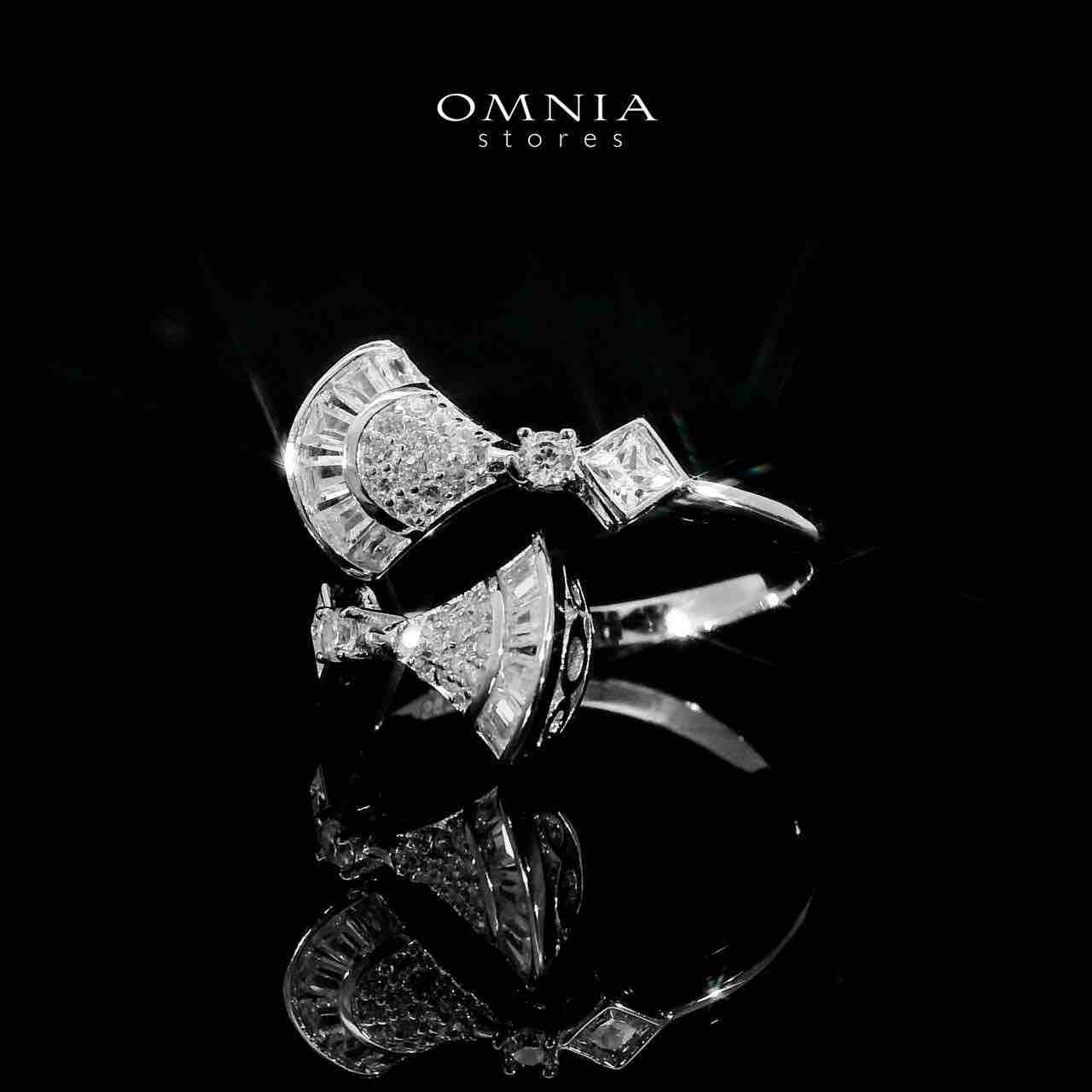 Omnia Raihana White Bridal Full Set in 925 Silver High Quality Simulated Diamonds - OMNIASTORES UAE