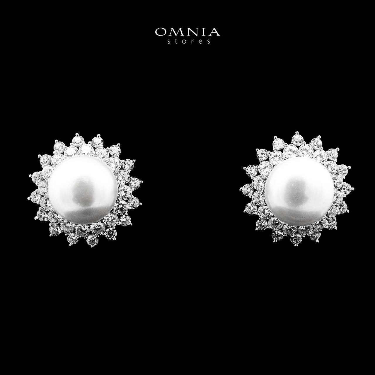 Omnia Misk Silver Necklace, Earrings and Ring Set In 925 Silver High Quality Simulated Diamonds - OMNIASTORES UAE
