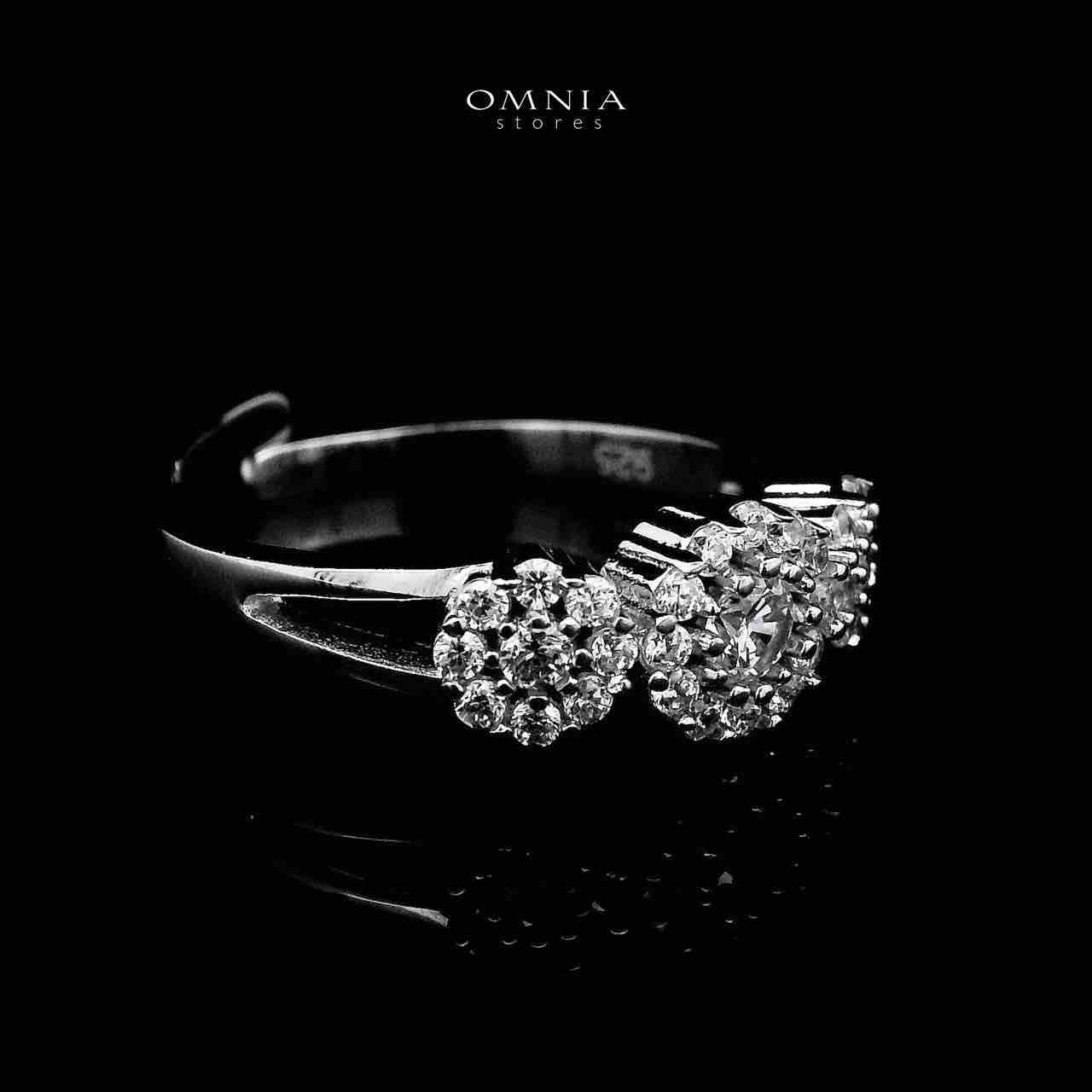 Omnia Salha White Bridal Full Set in 925 Silver High Quality Simulated Diamonds - OMNIASTORES UAE
