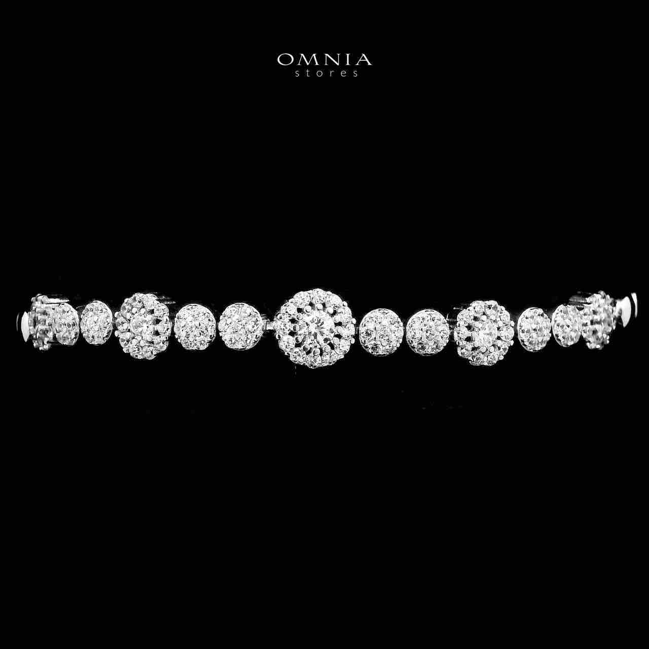 Omnia Salha White Bridal Full Set in 925 Silver High Quality Simulated Diamonds - OMNIASTORES UAE