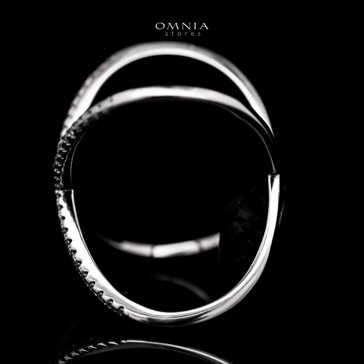 Virelle White Moissanite Stone Ring With GRA Certified High Quality in 925 Silver - OMNIASTORES UAE