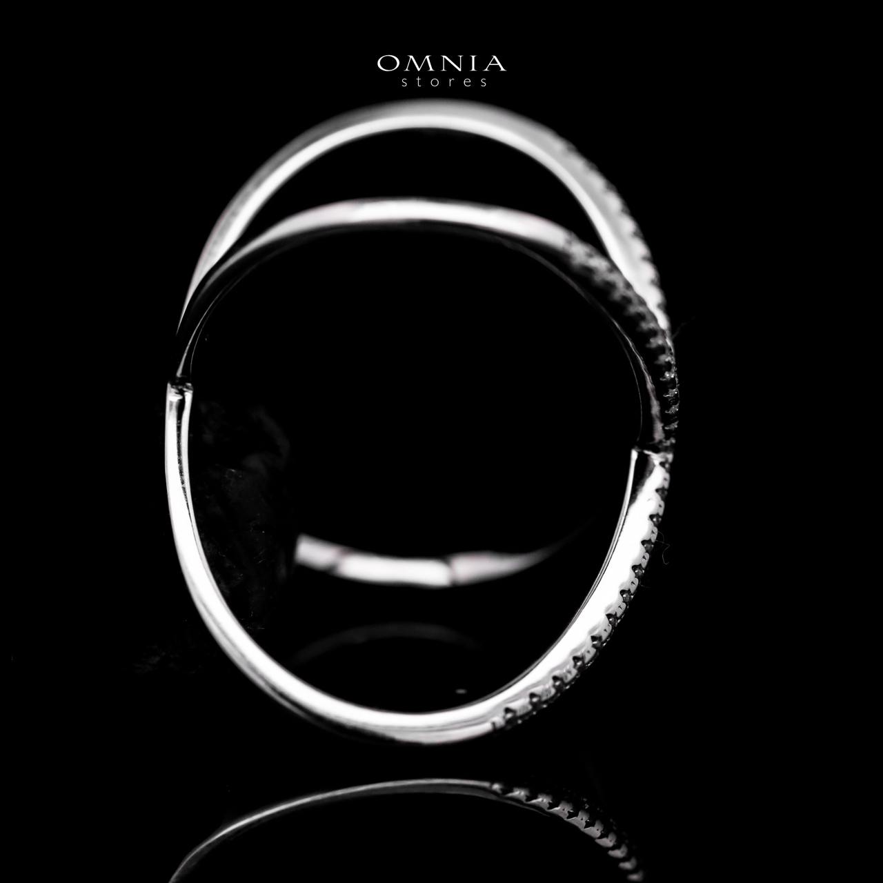 Virelle White Moissanite Stone Ring With GRA Certified High Quality in 925 Silver - OMNIASTORES UAE